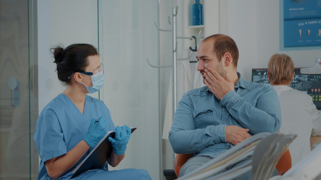 Dental anxiety and sedation marketing strategy showing fear-to-trust approach reaching avoidant patients with compassionate reassurance and comfort-focused positioning